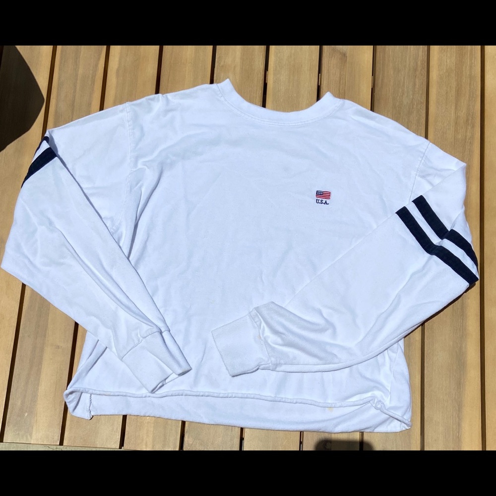 Brandy Melville USA Cropped Long Sleeve